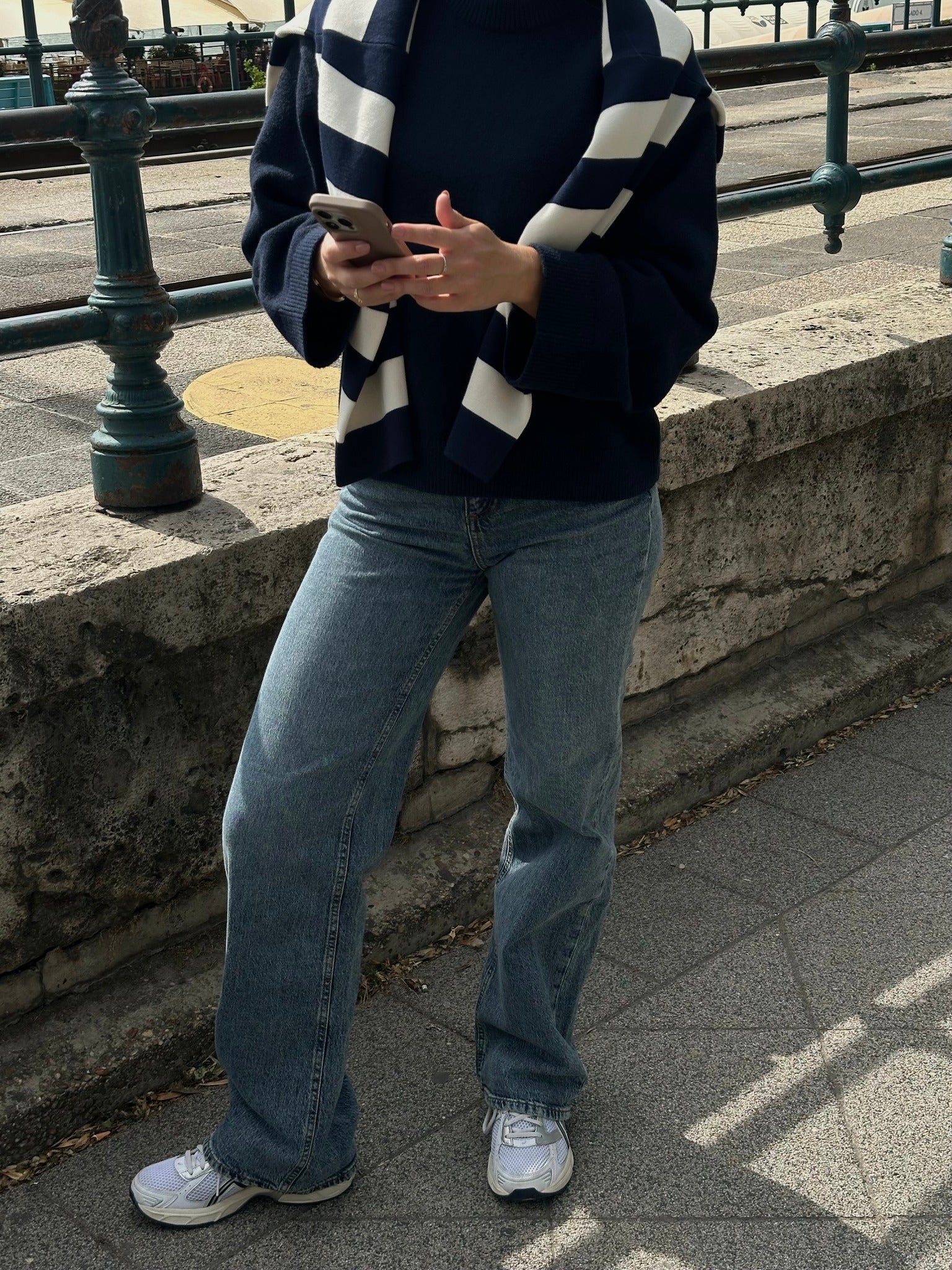 VMTESSA Wide Jeans - Medium Blue Denim